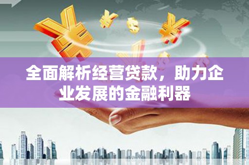 田寮全面解析经营贷款，助力企业发展的金融利器