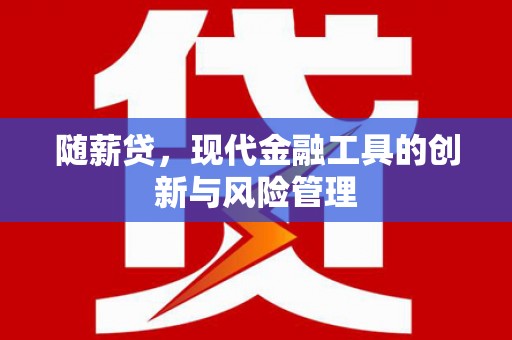 田寮随薪贷，现代金融工具的创新与风险管理