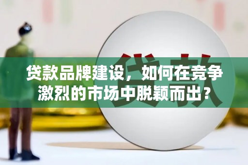 田寮贷款品牌建设，如何在竞争激烈的市场中脱颖而出？