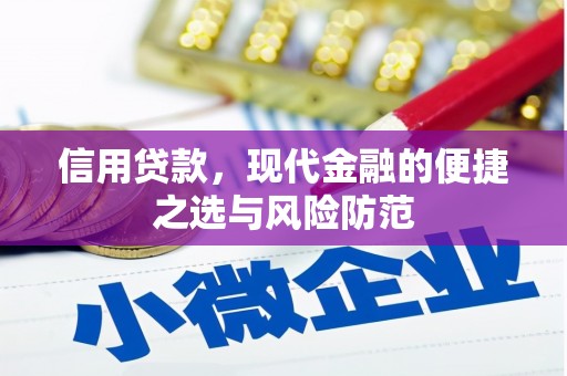田寮信用贷款，现代金融的便捷之选与风险防范