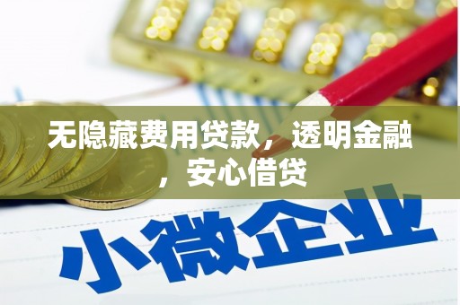 田寮无隐藏费用贷款，透明金融，安心借贷