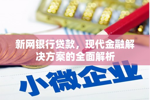田寮新网银行贷款，现代金融解决方案的全面解析