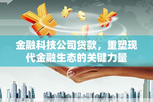 田寮金融科技公司贷款，重塑现代金融生态的关键力量