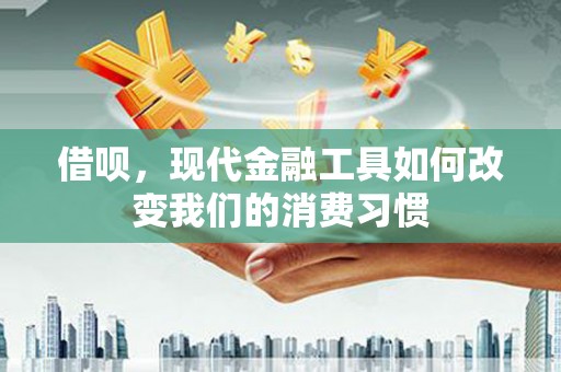 田寮借呗，现代金融工具如何改变我们的消费习惯