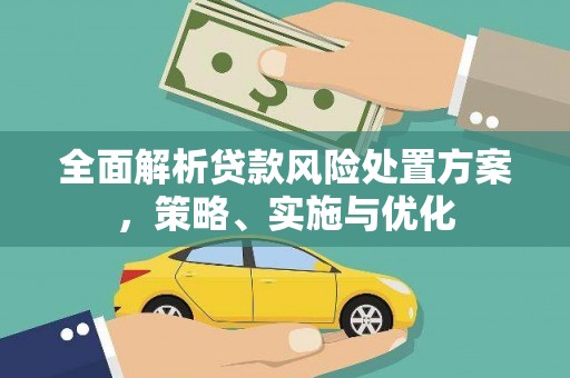 田寮全面解析贷款风险处置方案，策略、实施与优化