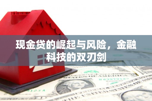 田寮现金贷的崛起与风险，金融科技的双刃剑