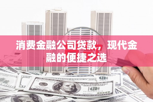 田寮消费金融公司贷款，现代金融的便捷之选