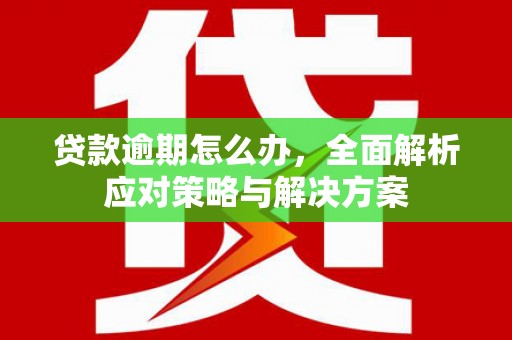 田寮贷款逾期怎么办，全面解析应对策略与解决方案