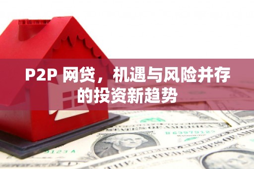 田寮P2P 网贷，机遇与风险并存的投资新趋势